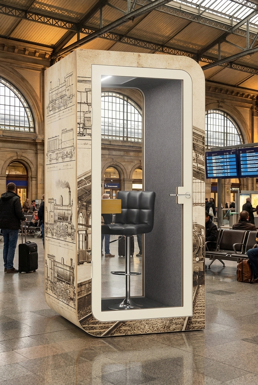 Акустичні сертифікати для офісних кабін: ISO 23351-1, CE, RoHS